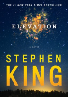 A picture of stars in a night sky over a sunset horizon with the words Elevation Stephen King